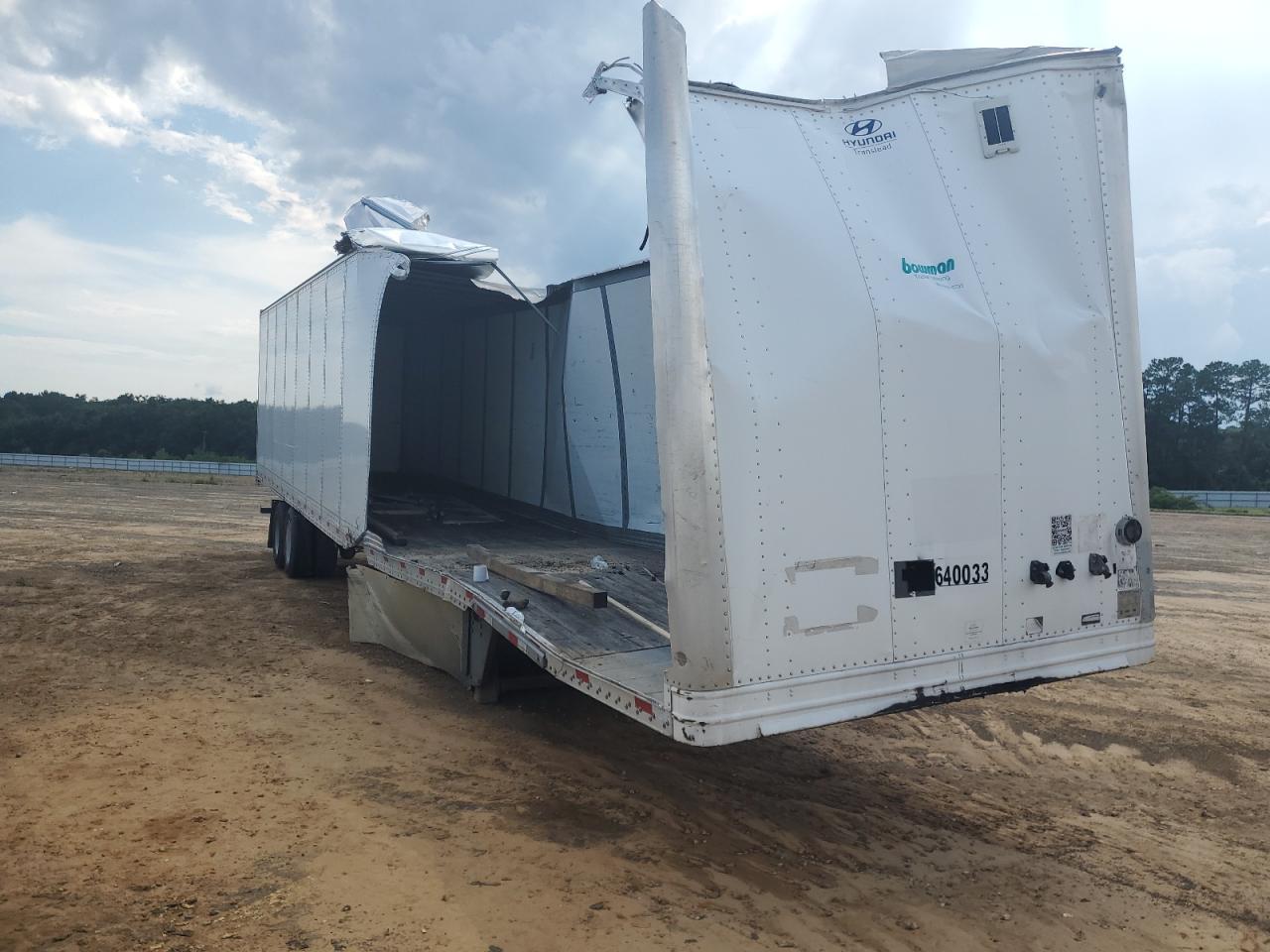 2019 Hyundai Translead VC2530152-AJS DRY Van Trailer