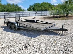 Salvage cars for sale from Copart San Antonio, TX: 1989 Unknown 1989 Equipment Trailer