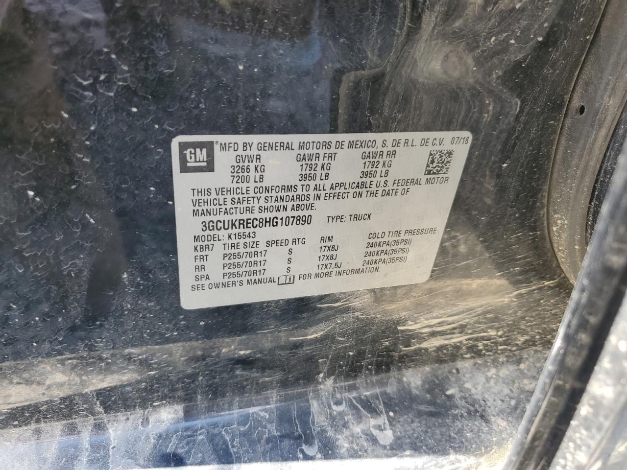 2017 Chevrolet Silverado K1500 LT