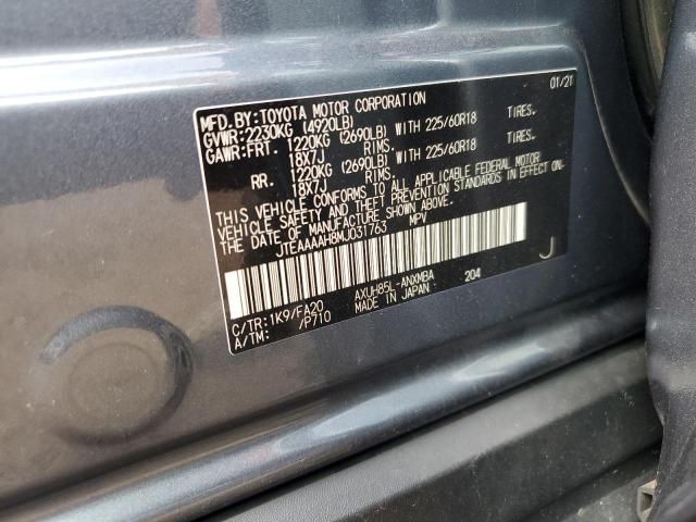 2021 Toyota Venza le