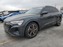 Audi salvage cars for sale: 2024 Audi Q8 E-tron Premium Plus