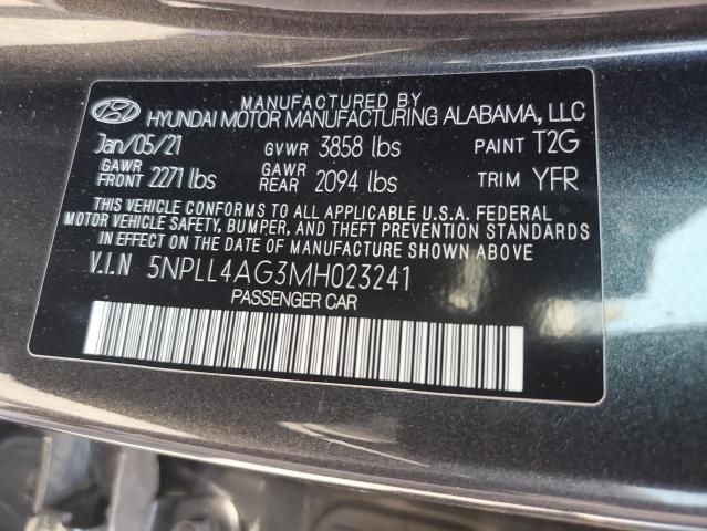 2021 Hyundai Elantra se