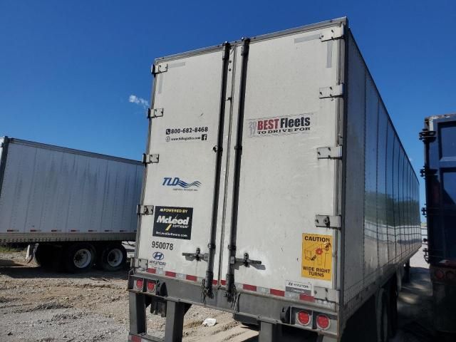 2019 Hyundai Translead VC2530152-AJS DRY Van Trailer