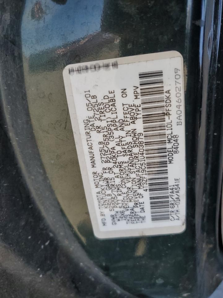 2001 Toyota Sienna ce