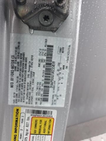2018 Ford Fusion S Hybrid
