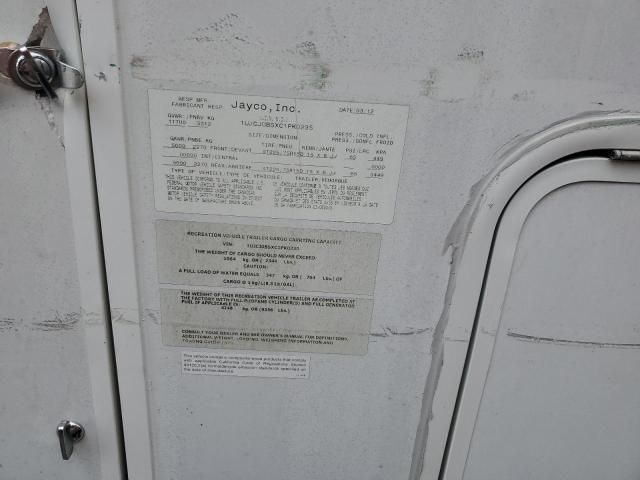 2012 Jayco Trvl TRL RV OR Camper Camper