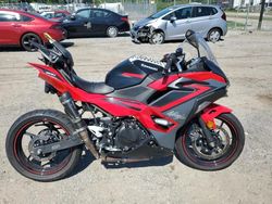Salvage motorcycles for sale at Baltimore, MD auction: 2024 Kawasaki EX500 A