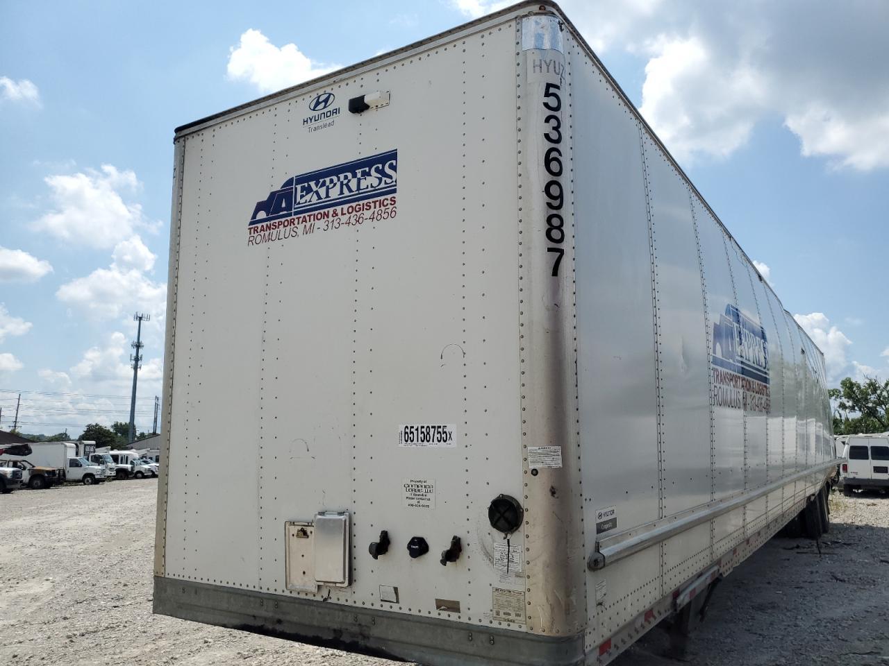 2020 Hyundai Translead VC2530152-AJS DRY Van Trailer