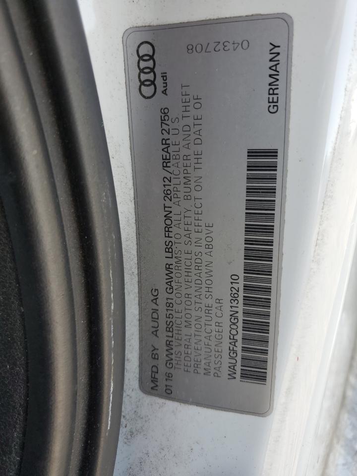 2016 Audi A6 Premium Plus