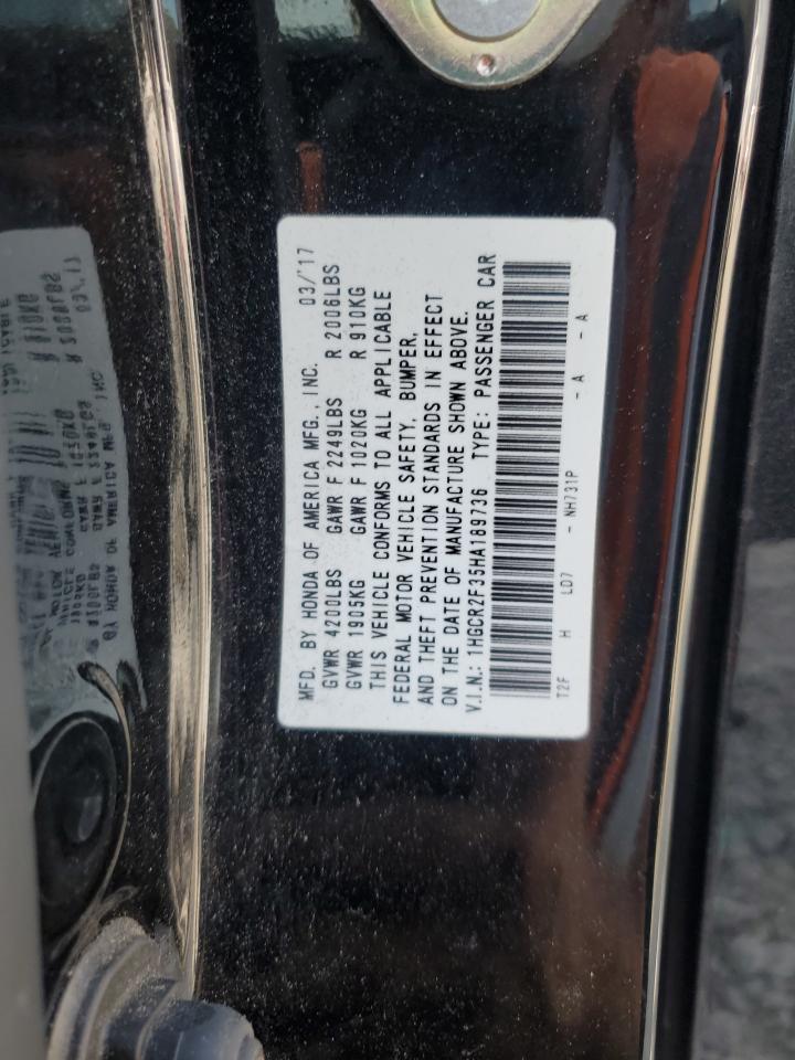 2017 Honda Accord lx