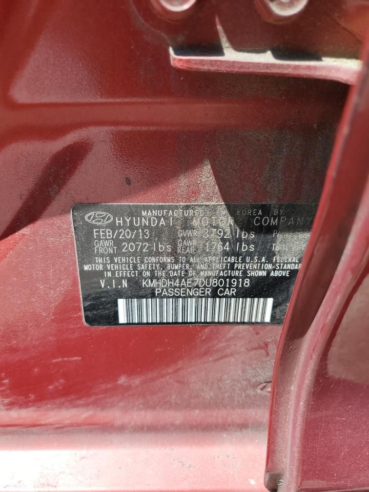 2013 Hyundai Elantra gls