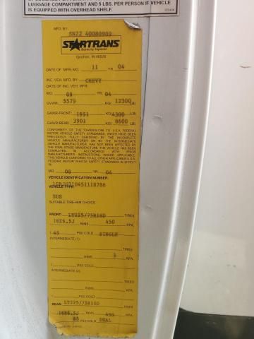 2005 Chevrolet Express G3500