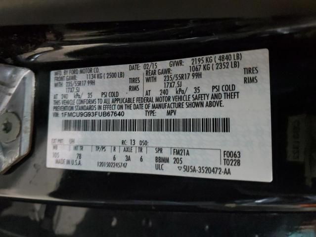 2015 Ford Escape SE