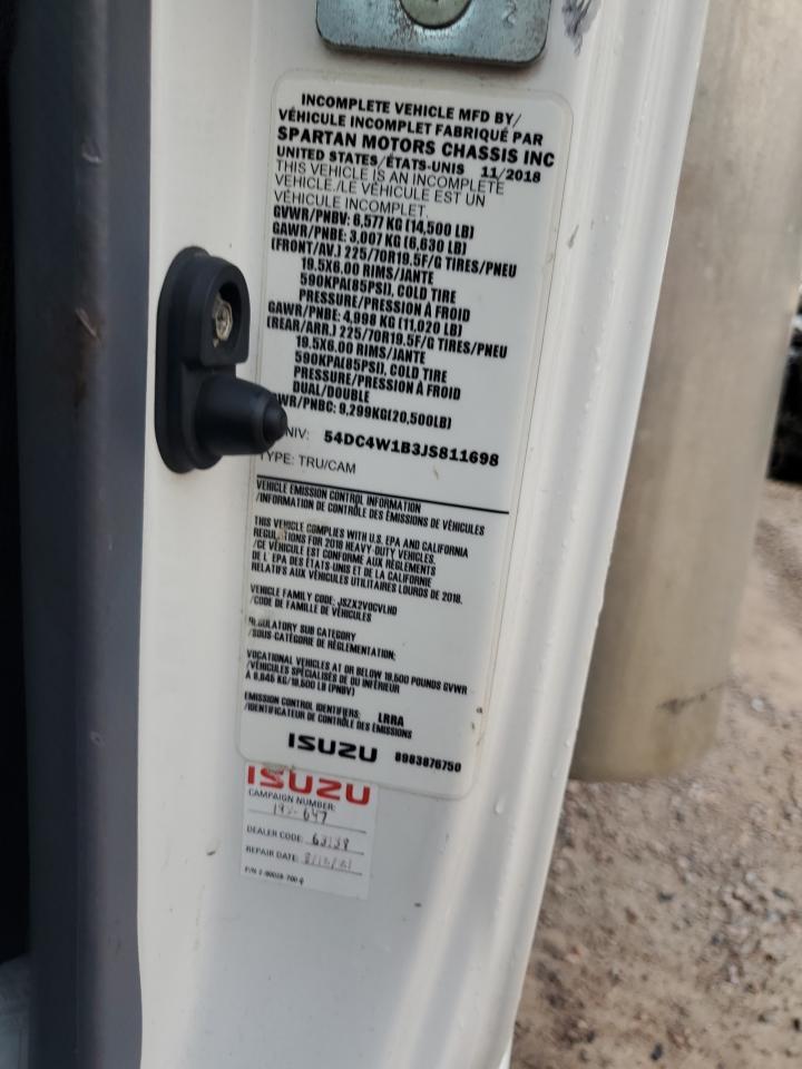 2018 Isuzu NPR HD