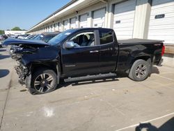 Salvage trucks for sale at Louisville, KY auction: 2015 Chevrolet Colorado LT
