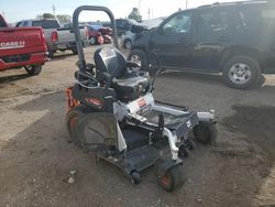 Salvage trucks for sale at Greenwood, NE auction: 2023 Bobcat ZT3500 ZTR Lawn Mower