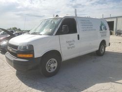 Salvage trucks for sale at Kansas City, KS auction: 2018 Chevrolet Express G2500
