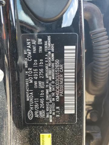 2012 Hyundai Genesis 3.8L