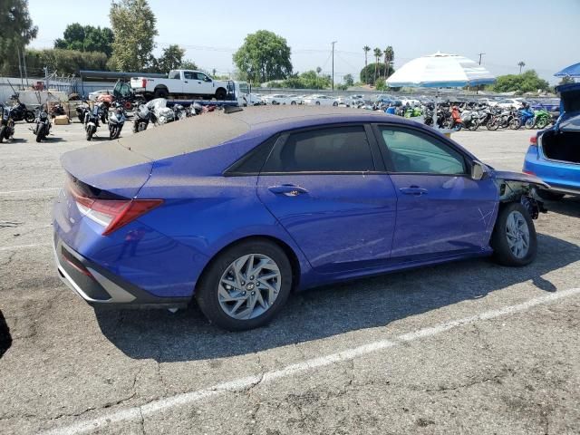 2025 Hyundai Elantra Hybrid Blue
