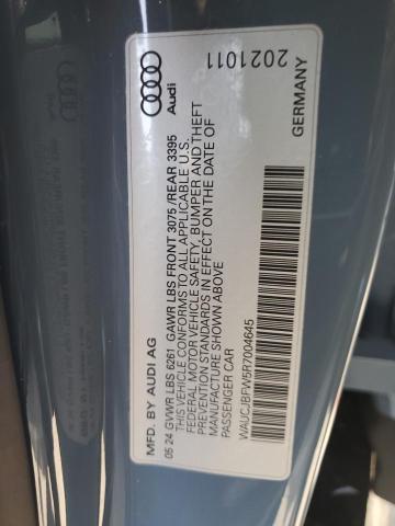 2024 Audi E-tron gt Premium Plus