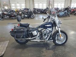 Salvage motorcycles for sale at Ham Lake, MN auction: 2013 Harley-Davidson Flstc Shrine