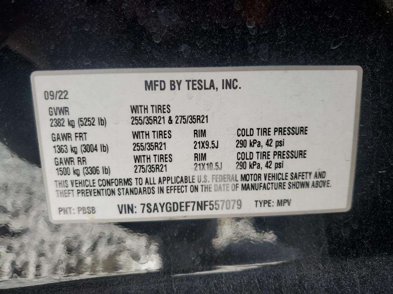 2022 Tesla Model y