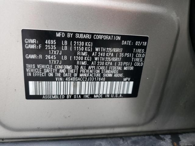 2018 Subaru Outback 2.5i Premium 2.5i Premium