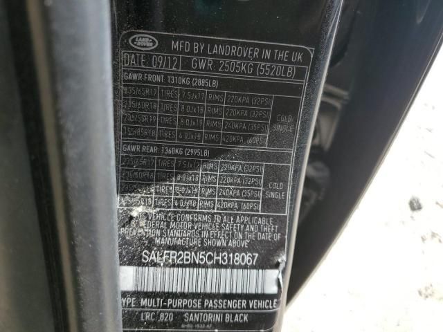 2012 Land Rover LR2 HSE