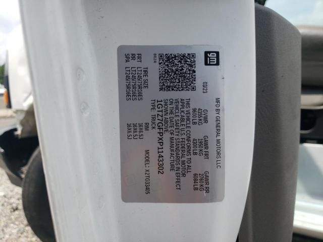2023 GMC Savana G3500