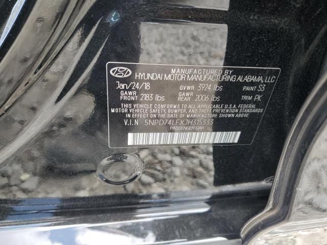 2018 Hyundai Elantra SE