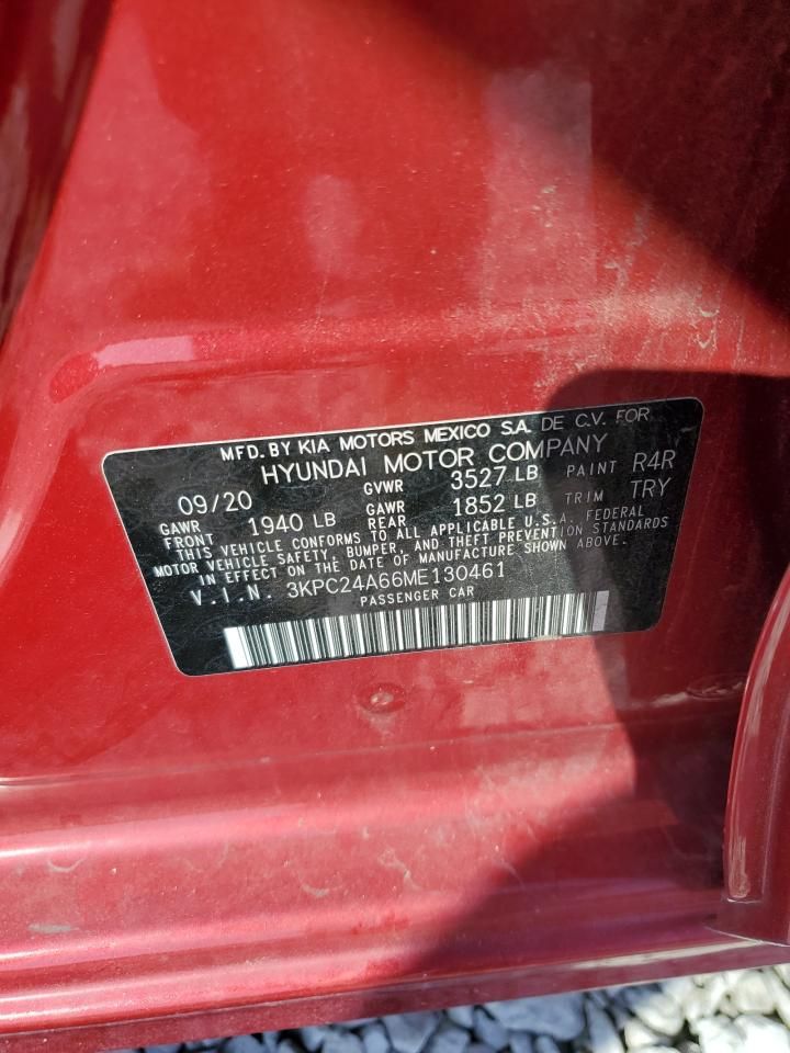 2021 Hyundai Accent se