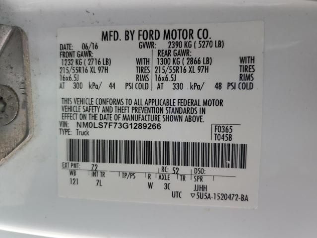 2016 Ford Transit Connect XLT
