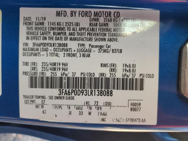 2020 Ford Fusion Titanium