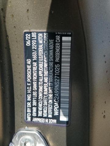 2022 Porsche 911 GT3