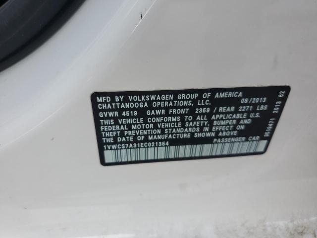 2014 Volkswagen Passat SEL