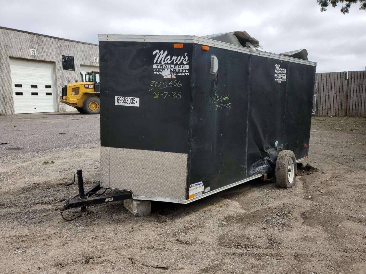 2016 United Trailers XLV-612SA30-S Enclosed Cargotrailer