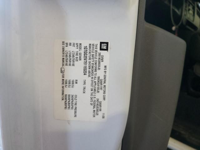 2006 GMC Savana G2500