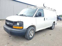 Salvage trucks for sale at Lansing, MI auction: 2013 Chevrolet Express G2500