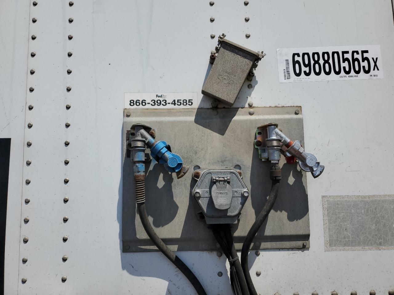 2009 Wabash DRY Van Trailer