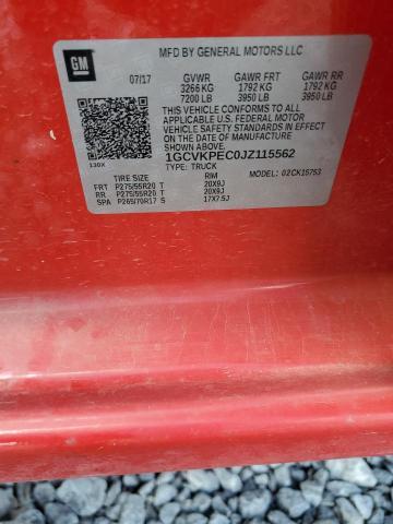 2018 Chevrolet Silverado K1500 Custom