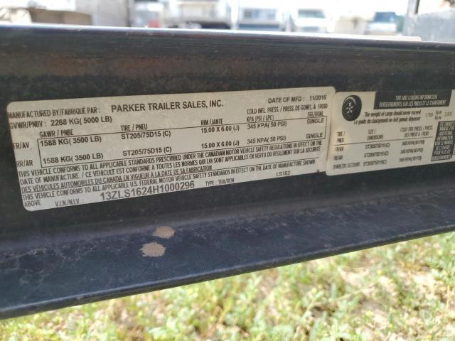 2017 Parker 2017 Park LS162 Utility Trailer