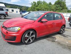 Volkswagen salvage cars for sale: 2017 Volkswagen Gti Sport