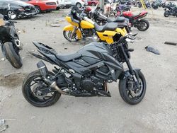 Salvage motorcycles for sale at Woodhaven, MI auction: 2020 Suzuki GSX-S750 M