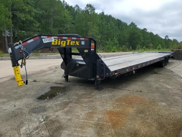 2024 Big Tex 22GN-40D5A-MRBK Equipment Trailer