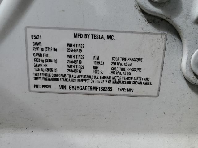 2021 Tesla Model Y