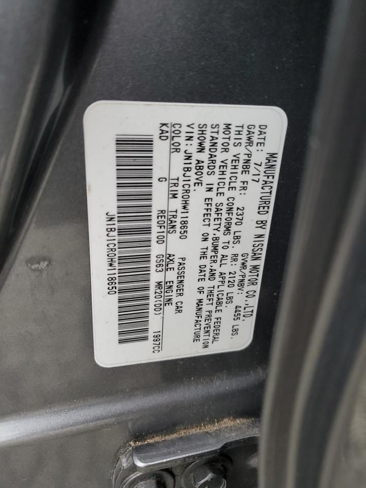 2017 Nissan Rogue Sport s