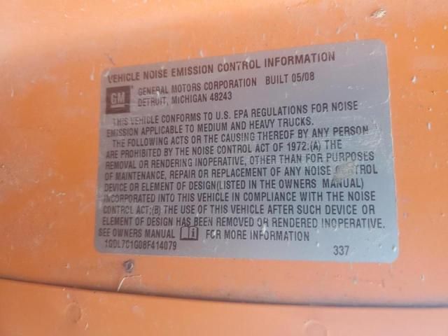 2008 GMC C7500 Forestry Bucket Truck