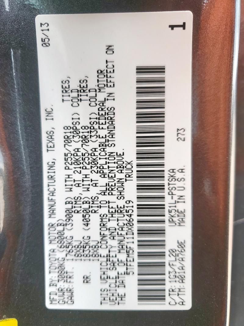 2013 Toyota Tundra Crewmax SR5