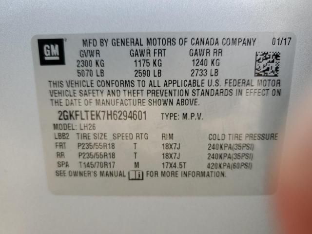 2017 GMC Terrain sle