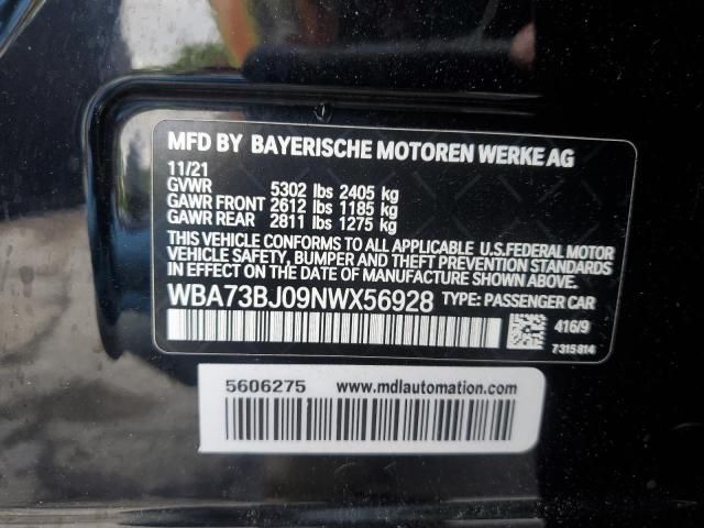 2022 BMW 540 XI